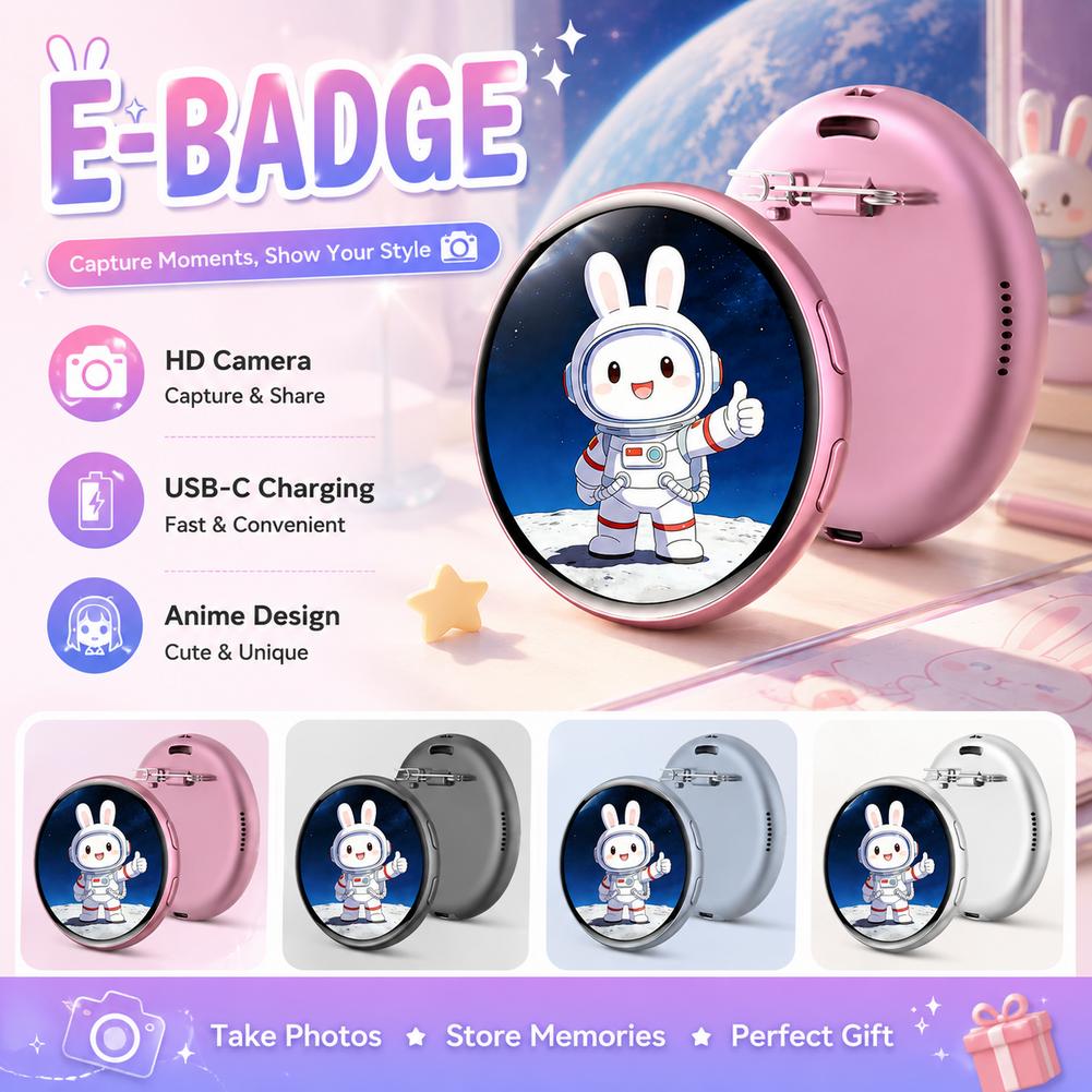 Photography Grid - Электронный бейдж Ebadge с зарядкой через