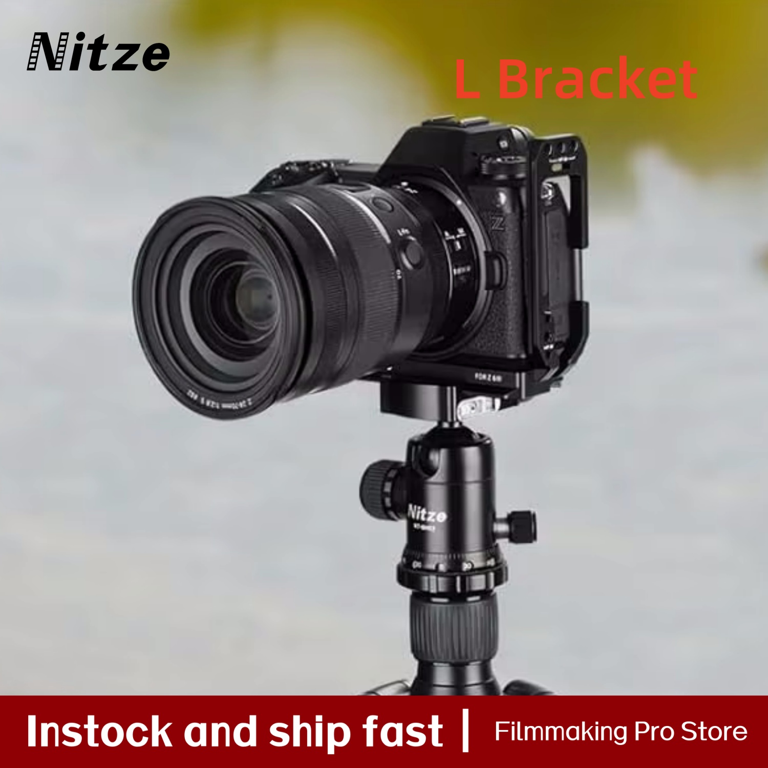 Nikon Camera Z6 Iii - Кронштейн для камеры Nitze L-типа для