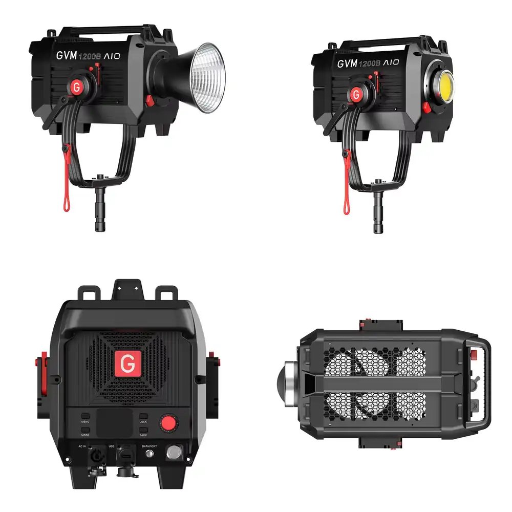 Photography Videos Free - GVM SD1200B AIO 1200W Фотографический COB