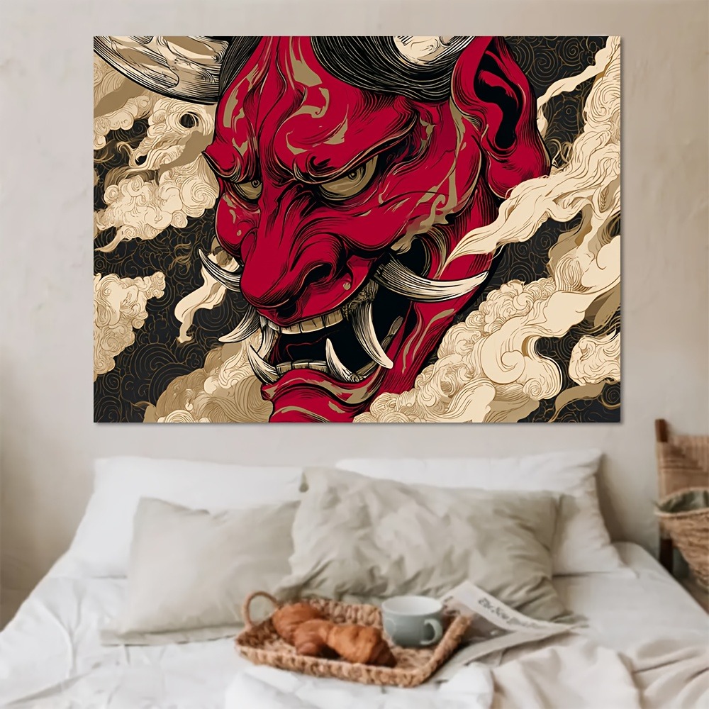 Photography Vector - Гобелен с японской векторной иллюстрацией Hanno