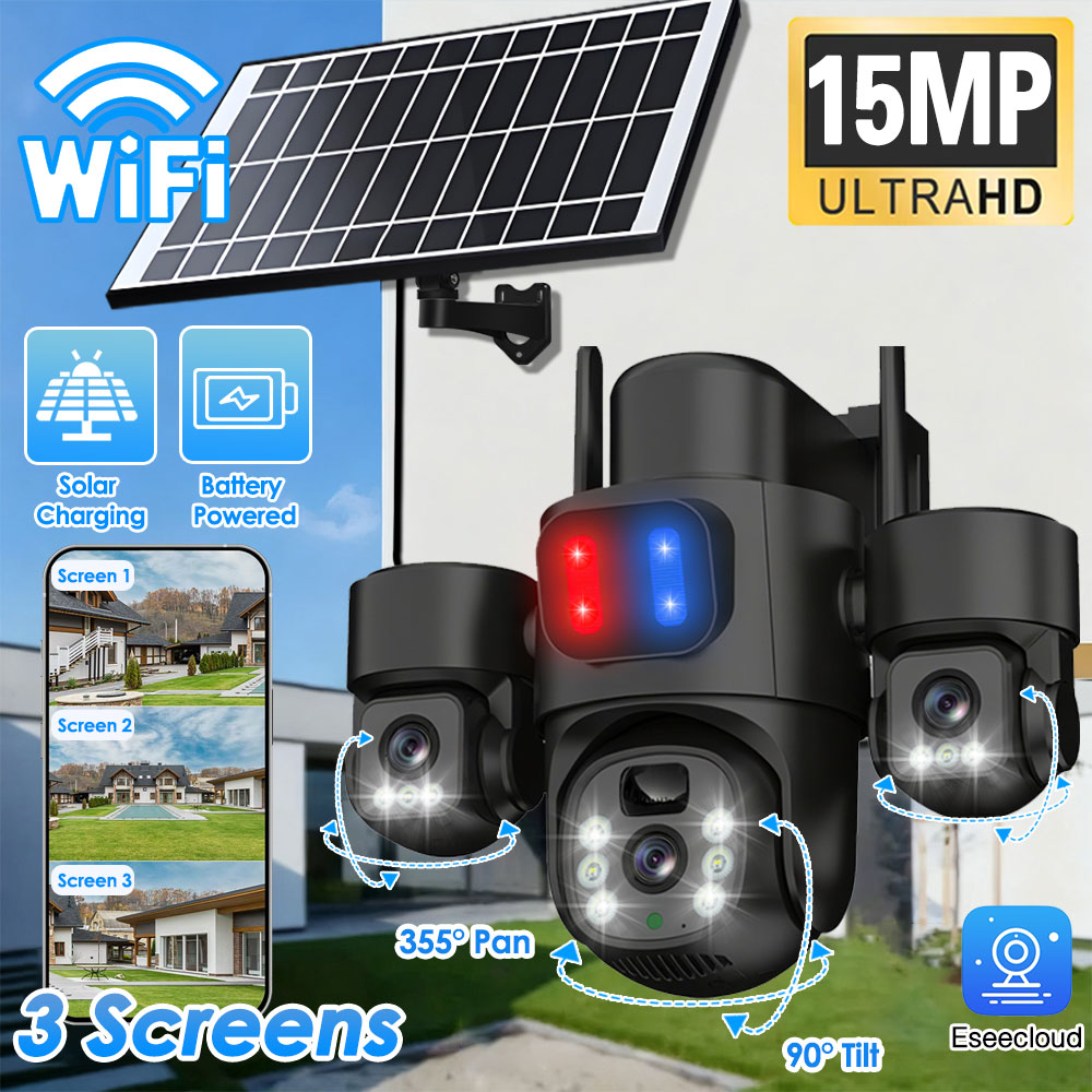Photography Grid - WIFI Солнечная PTZ-камера для улицы 15
