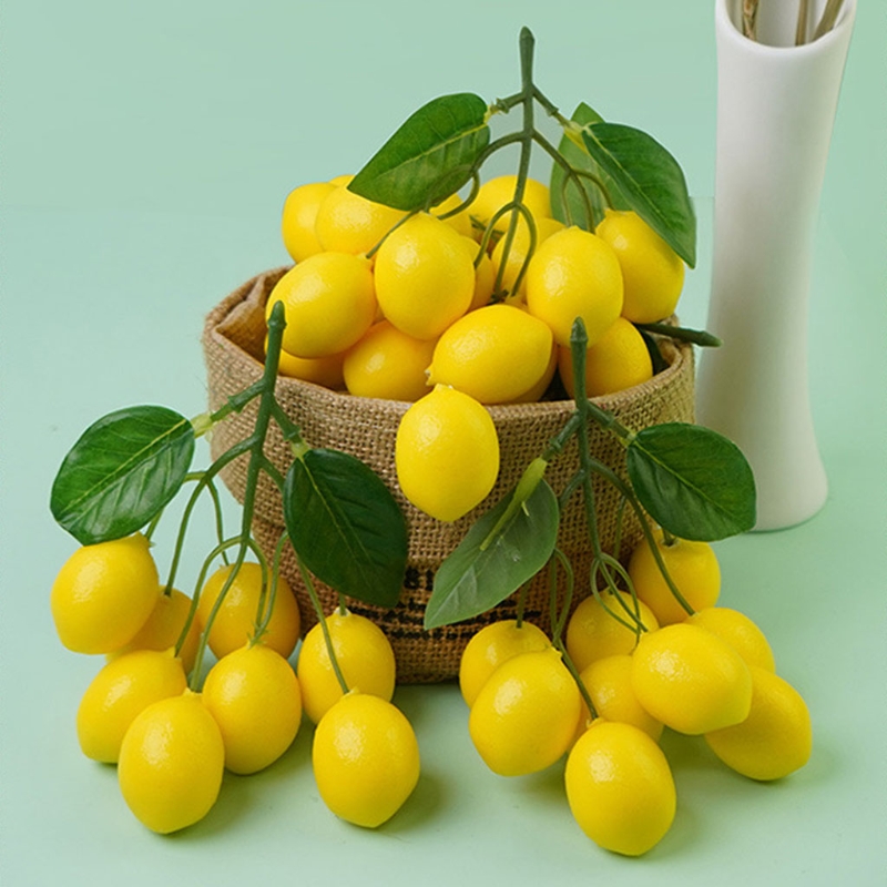 Искусственные лимонные ветки,  – обзор и цена Photography Yellow