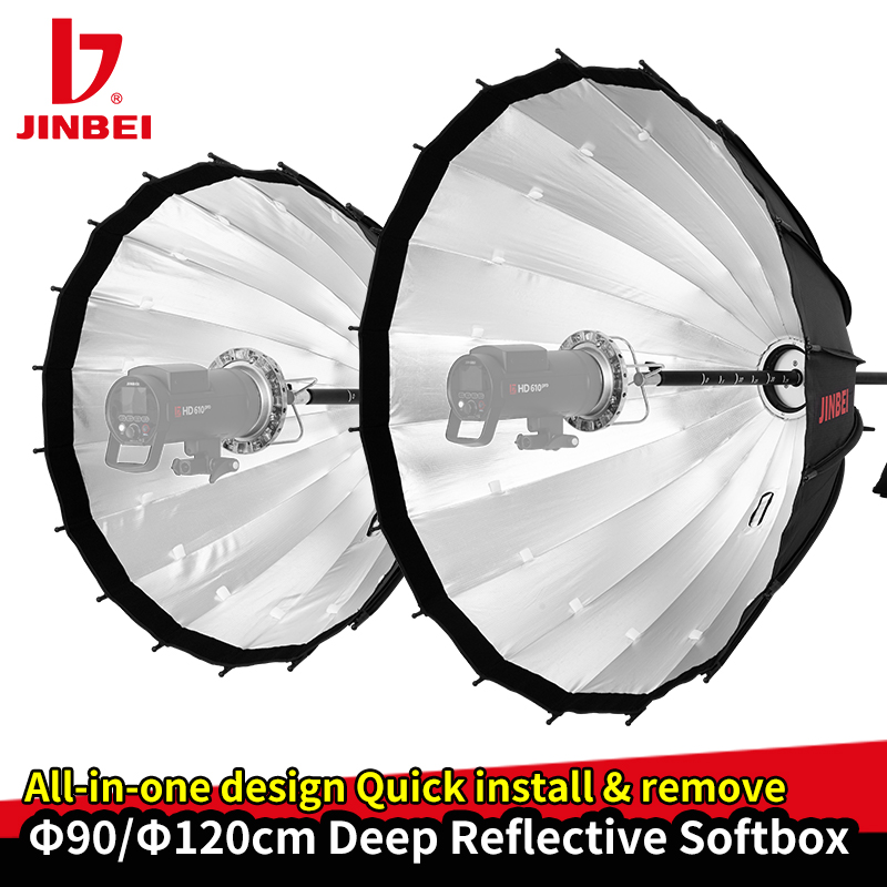 Софтбокс JINBEI 90 см, глубоки – обзор и цена Photography Grid