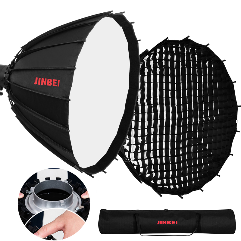 Софтбокс JINBEI 90 см, глубоки – обзор и цена Photography Grid