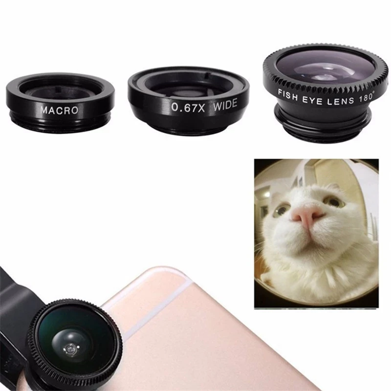 3-в-1 объектив для смартфона:  – обзор и цена Photography Zooming